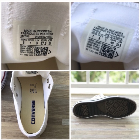 Converse Adult Vulc Classic LT White W AUTHENTIC - Picture 8 of 8